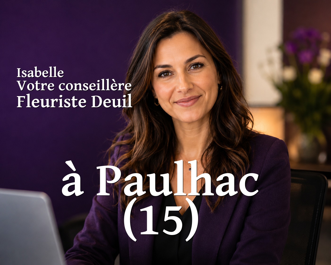 Isabelle, votre conseillère Fleuriste Deuil à Paulhac (15)
