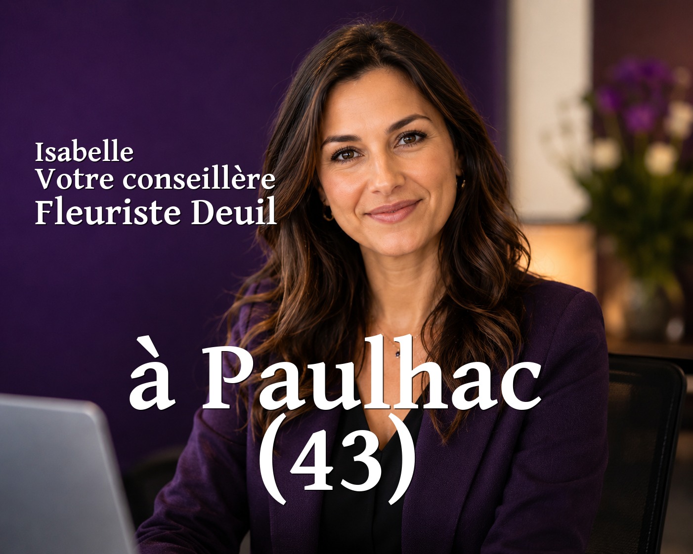 Isabelle, votre conseillère Fleuriste Deuil à Paulhac (43)