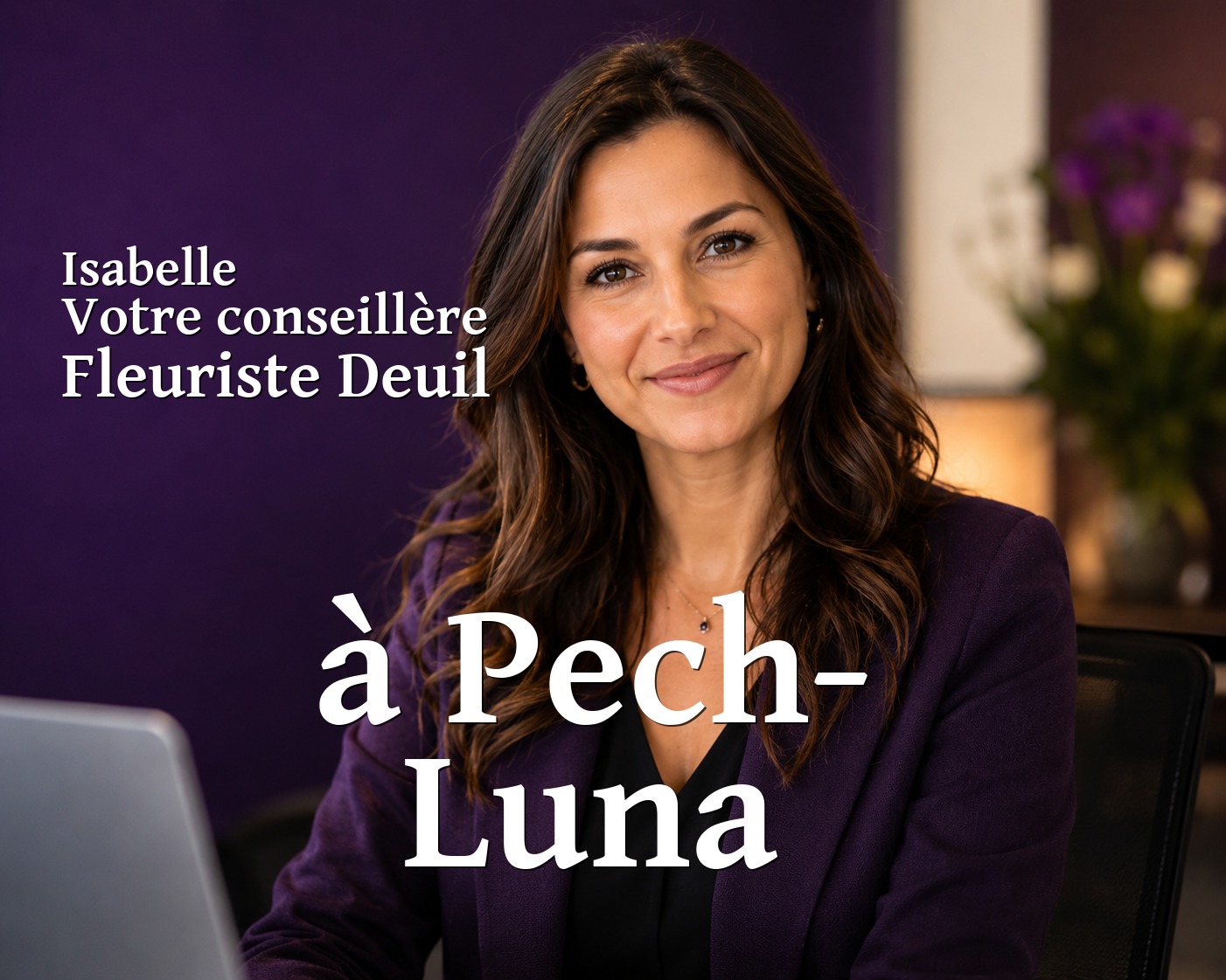 Isabelle, votre conseillère Fleuriste Deuil à Pech-Luna