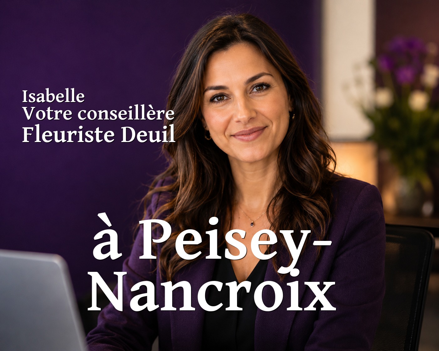 Isabelle, votre conseillère Fleuriste Deuil à Peisey-Nancroix