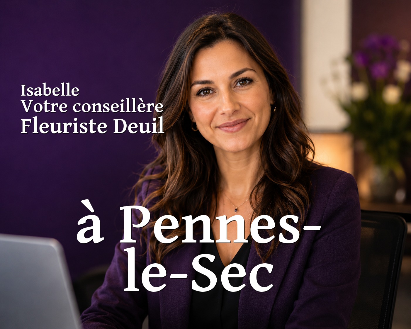 Isabelle, votre conseillère Fleuriste Deuil à Pennes-le-Sec