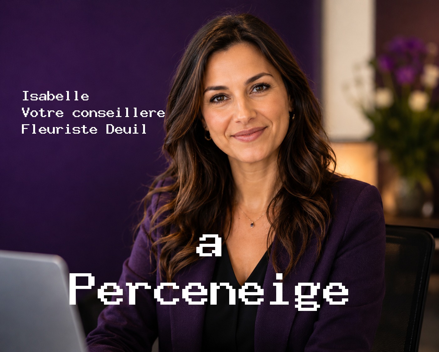 Isabelle, votre conseillère Fleuriste Deuil à Perceneige