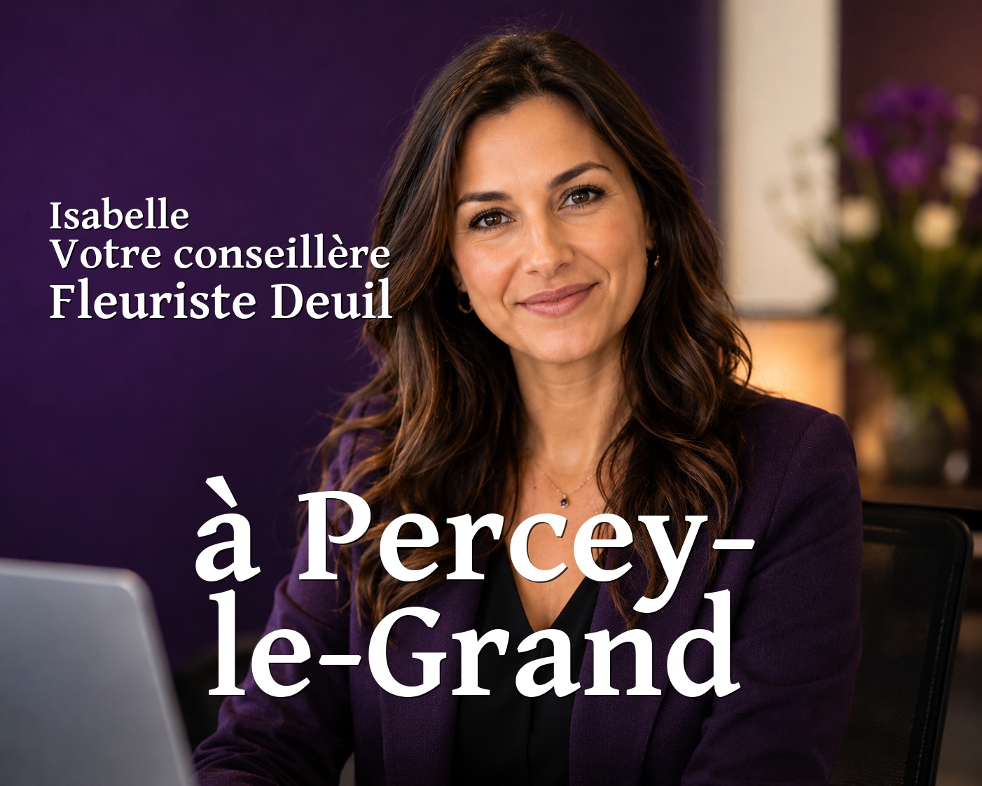 Isabelle, votre conseillère Fleuriste Deuil à Percey-le-Grand