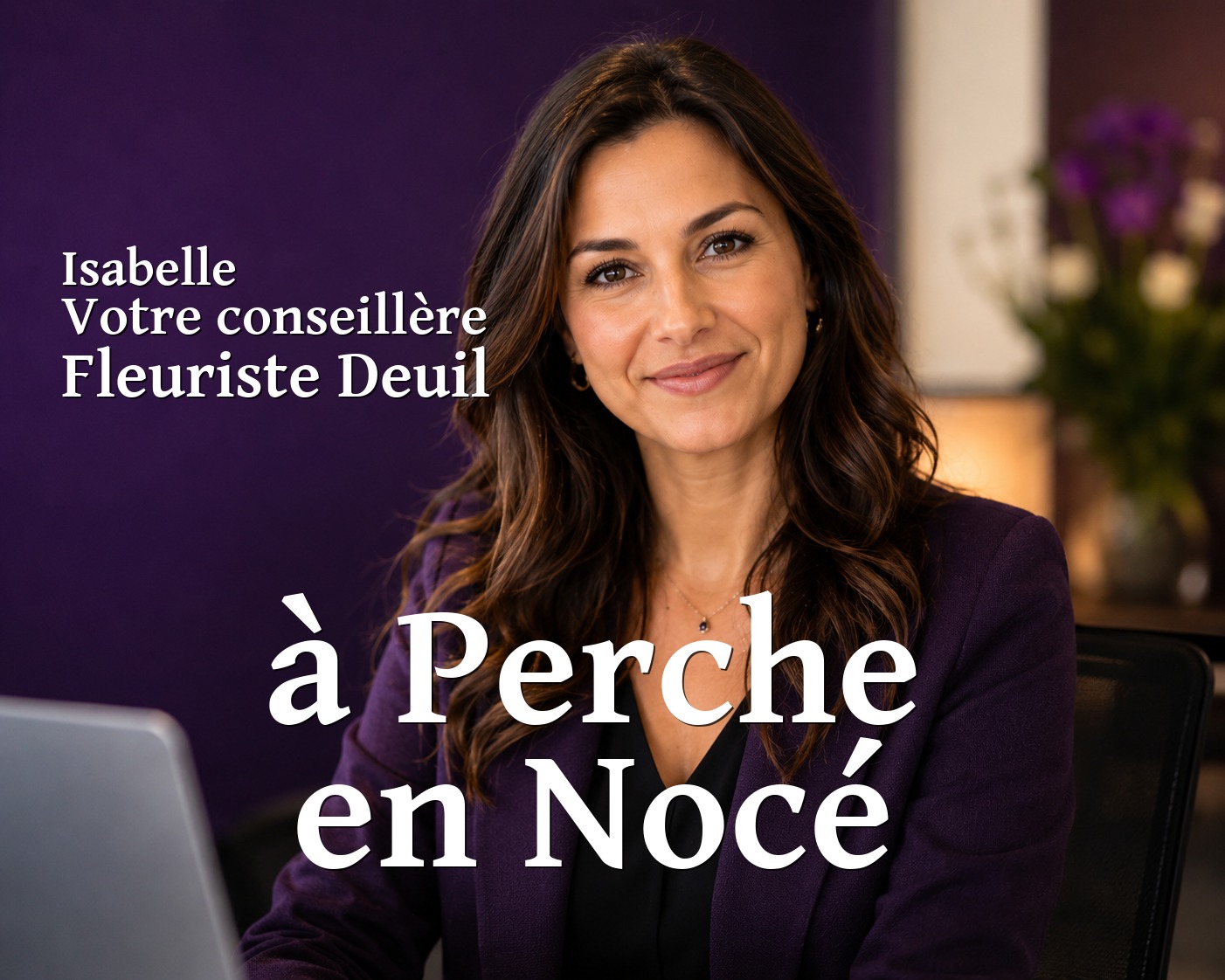Isabelle, votre conseillère Fleuriste Deuil à Perche en Nocé