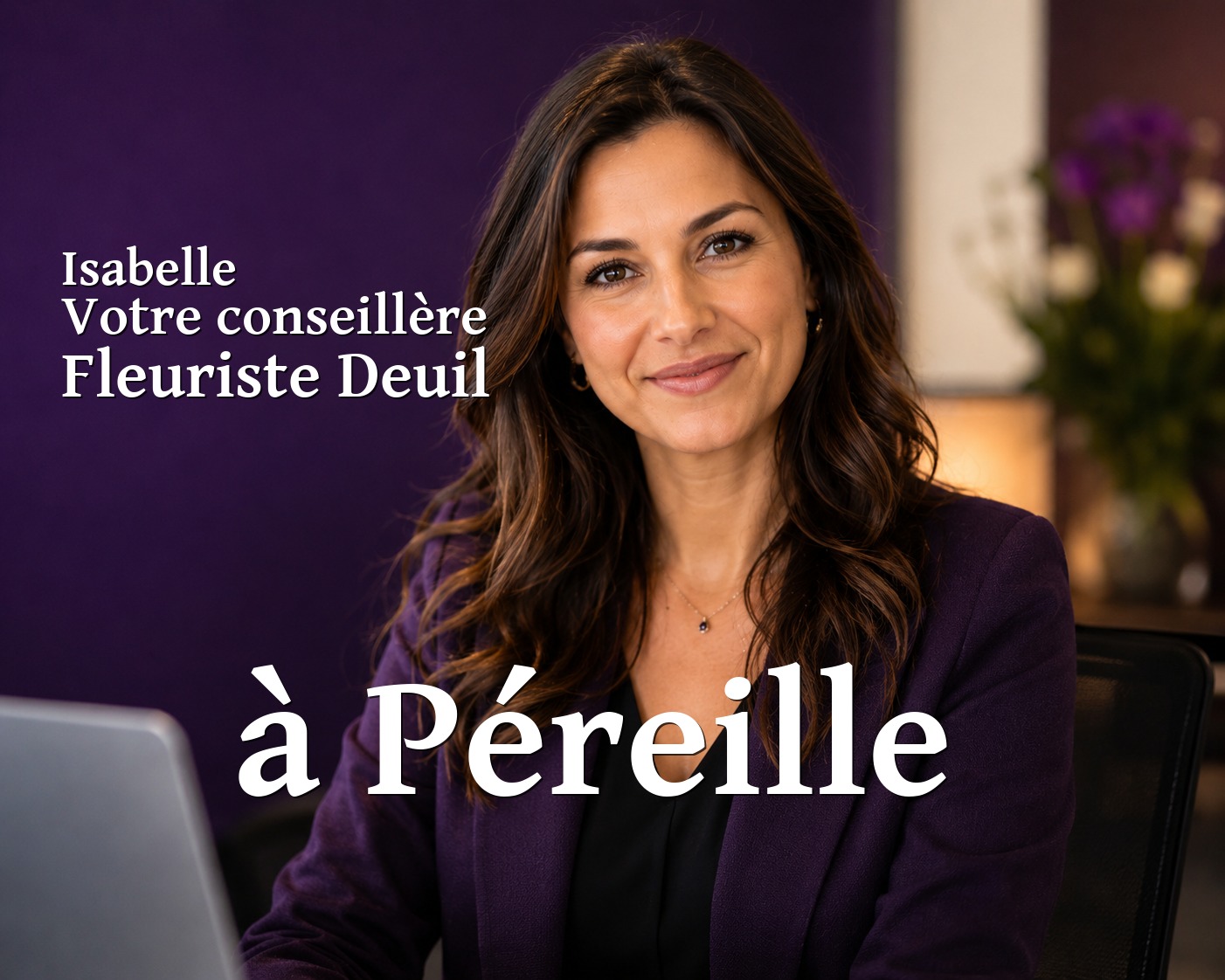 Isabelle, votre conseillère Fleuriste Deuil à Péreille