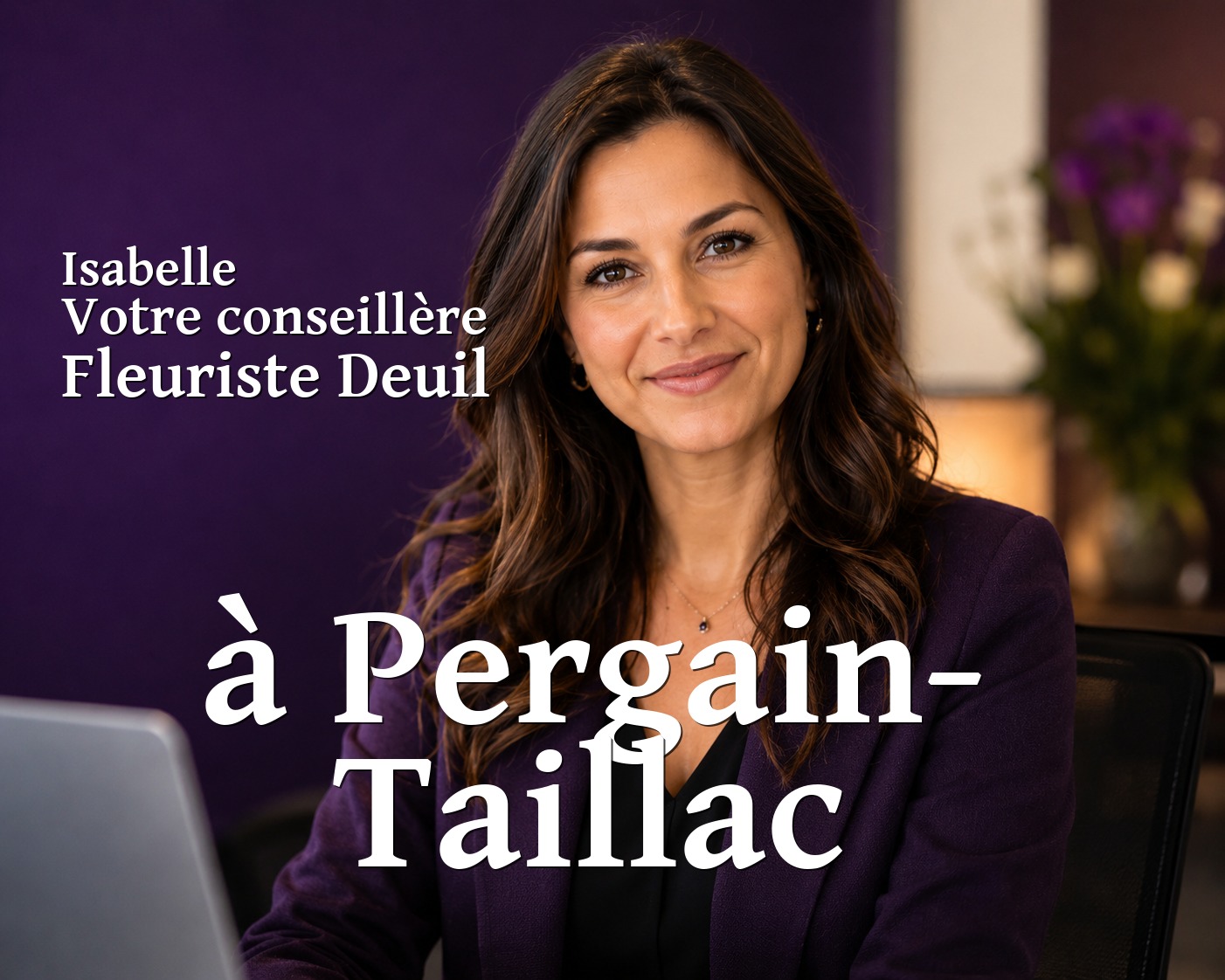 Isabelle, votre conseillère Fleuriste Deuil à Pergain-Taillac