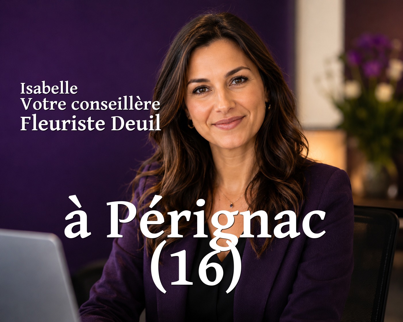 Isabelle, votre conseillère Fleuriste Deuil à Pérignac (16)