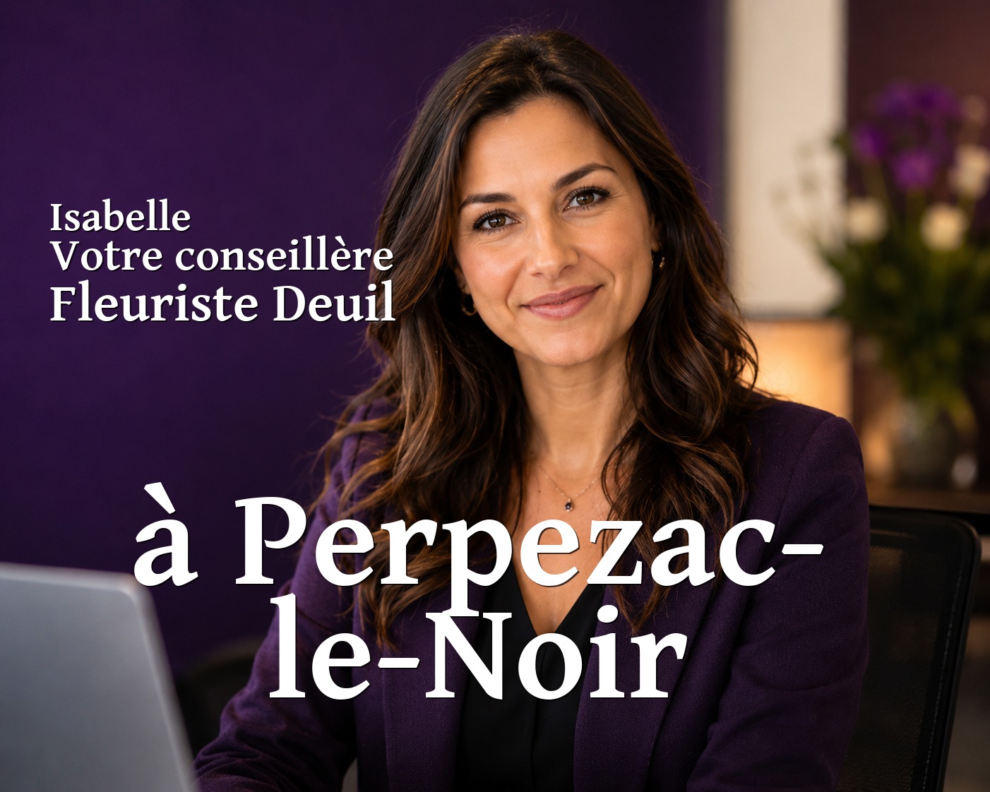 Isabelle, votre conseillère Fleuriste Deuil à Perpezac-le-Noir