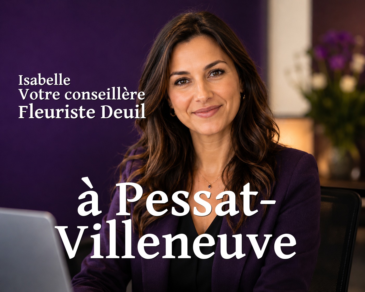 Isabelle, votre conseillère Fleuriste Deuil à Pessat-Villeneuve