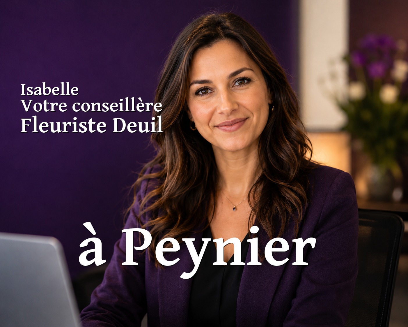 Isabelle, votre conseillère Fleuriste Deuil à Peynier