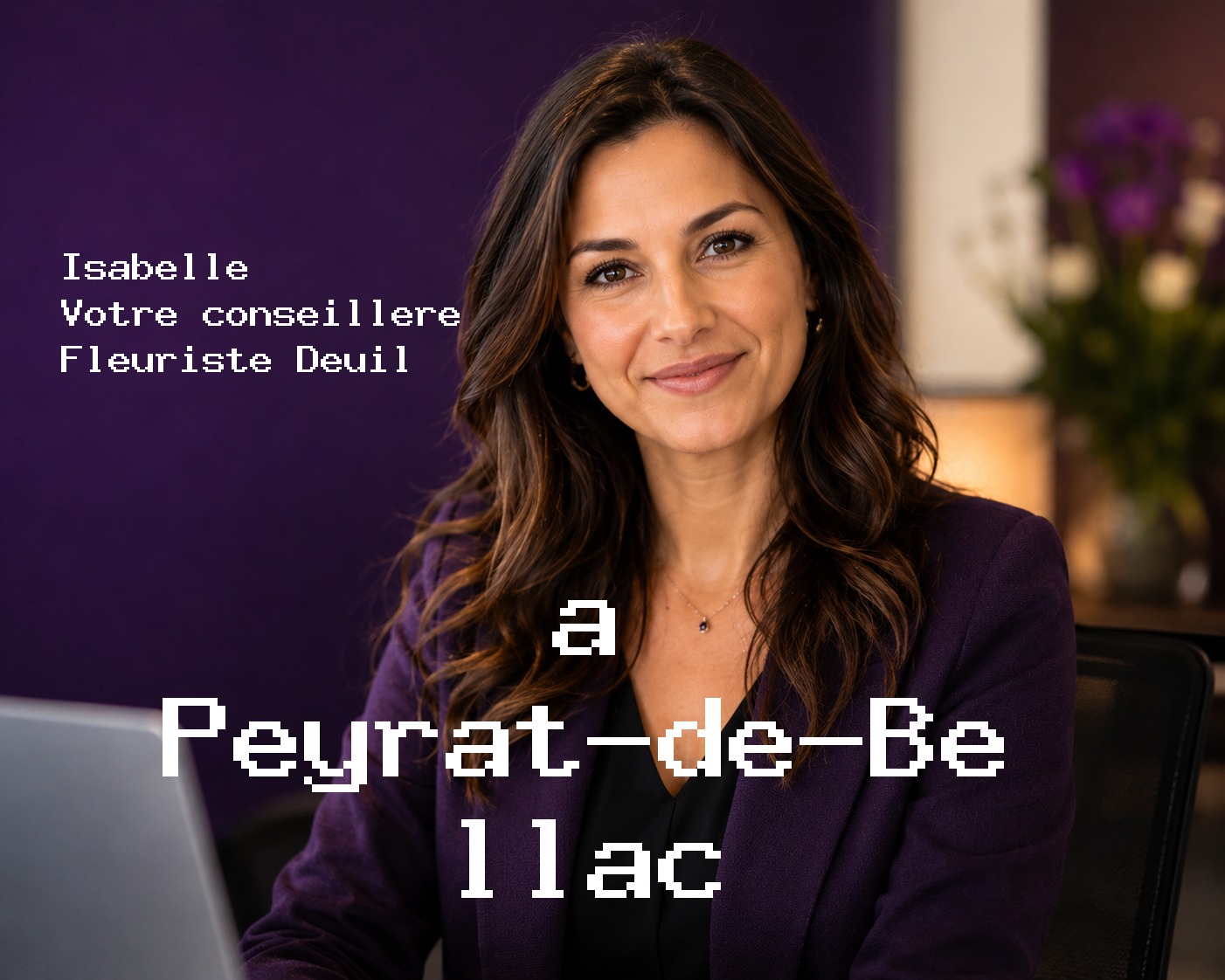 Isabelle, votre conseillère Fleuriste Deuil à Peyrat-de-Bellac