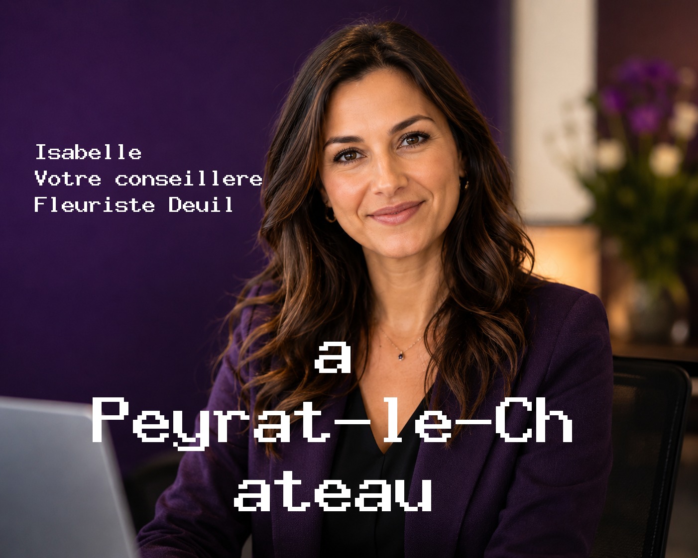 Isabelle, votre conseillère Fleuriste Deuil à Peyrat-le-Château