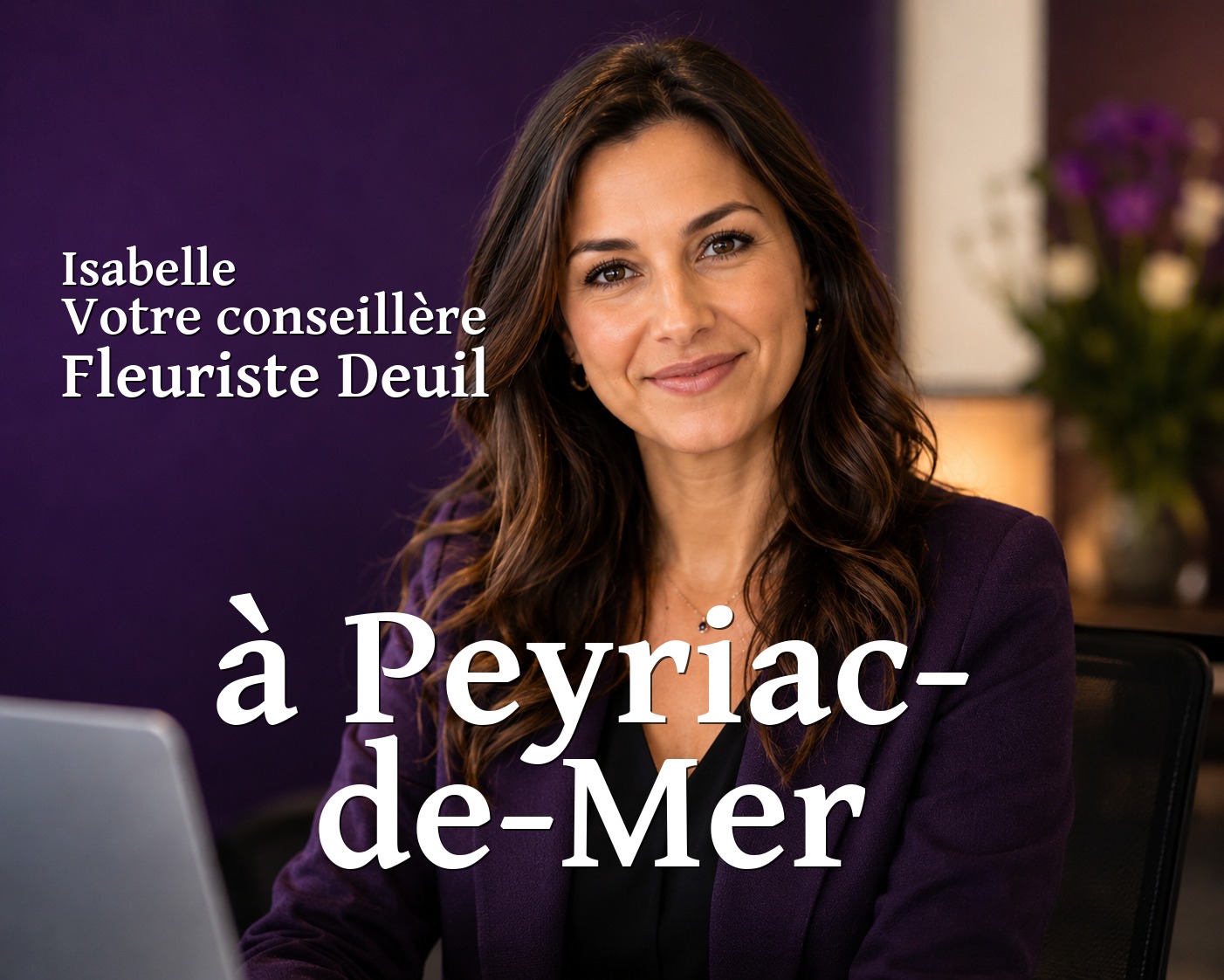 Isabelle, votre conseillère Fleuriste Deuil à Peyriac-de-Mer