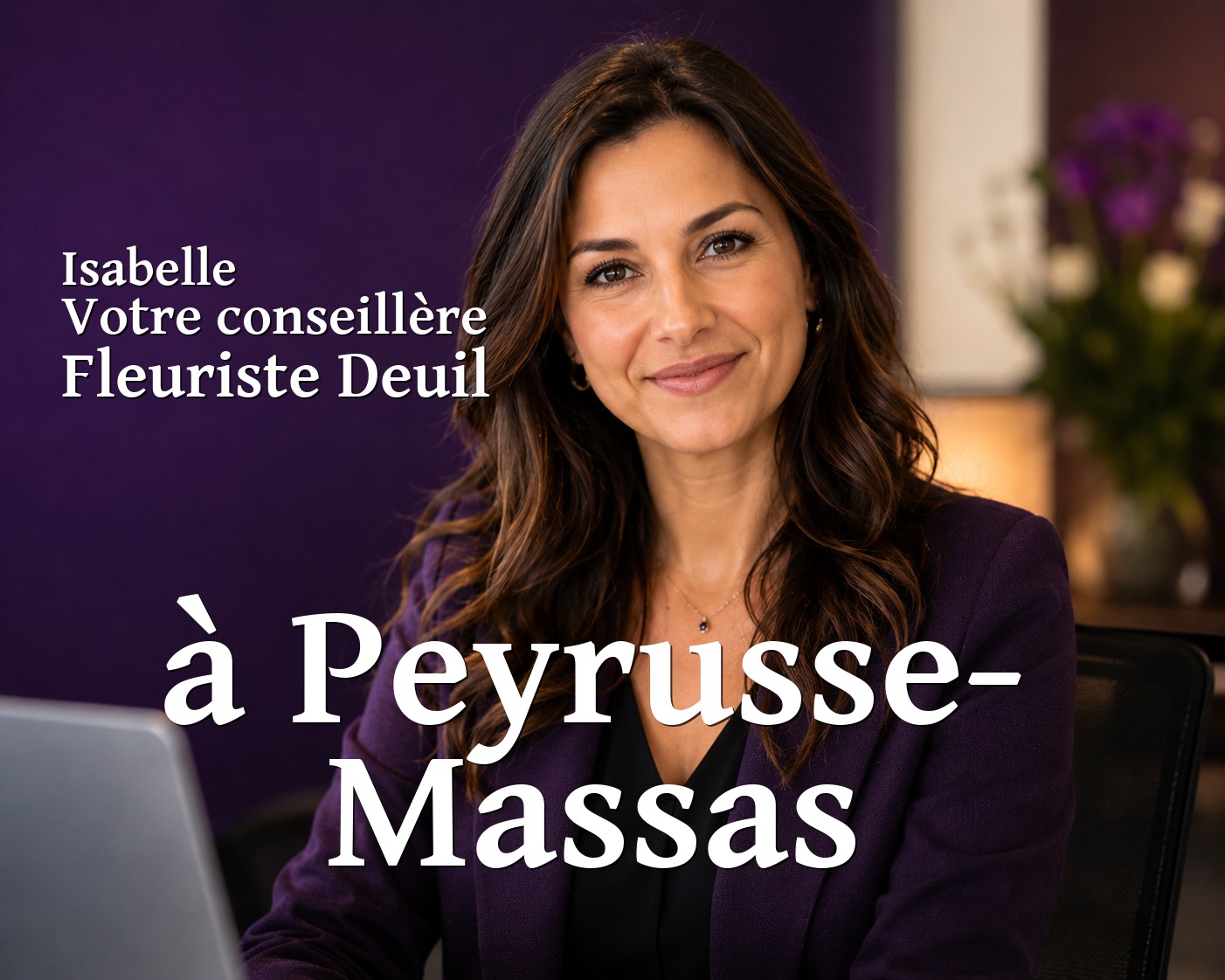 Isabelle, votre conseillère Fleuriste Deuil à Peyrusse-Massas