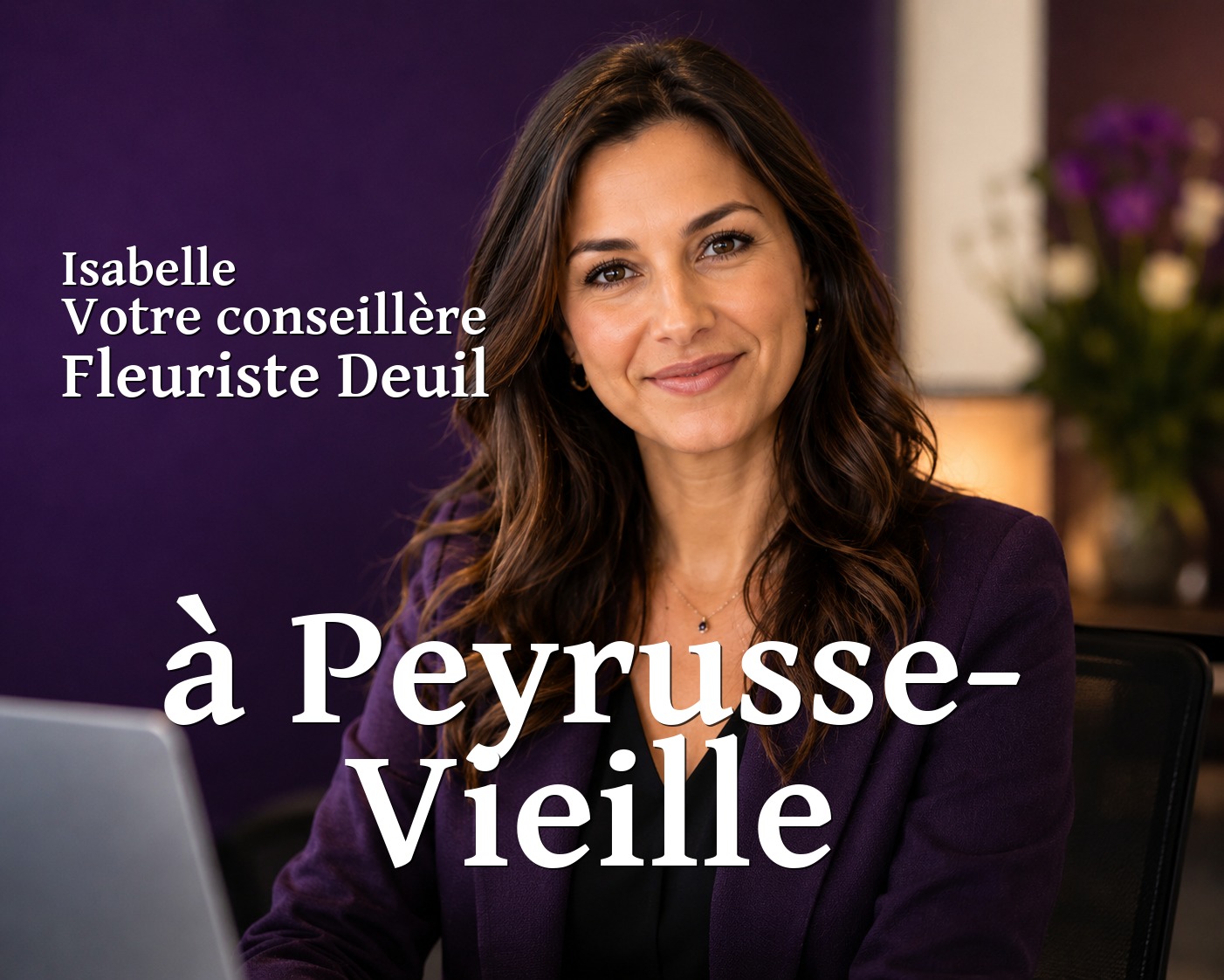 Isabelle, votre conseillère Fleuriste Deuil à Peyrusse-Vieille