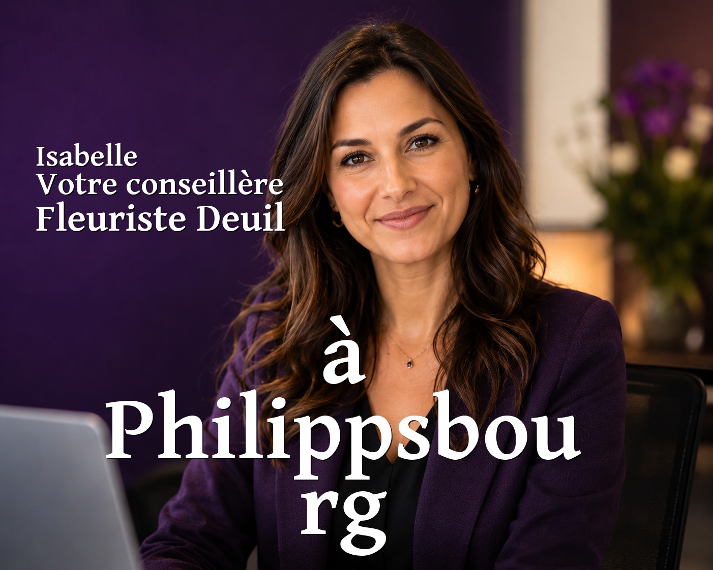 Isabelle, votre conseillère Fleuriste Deuil à Philippsbourg