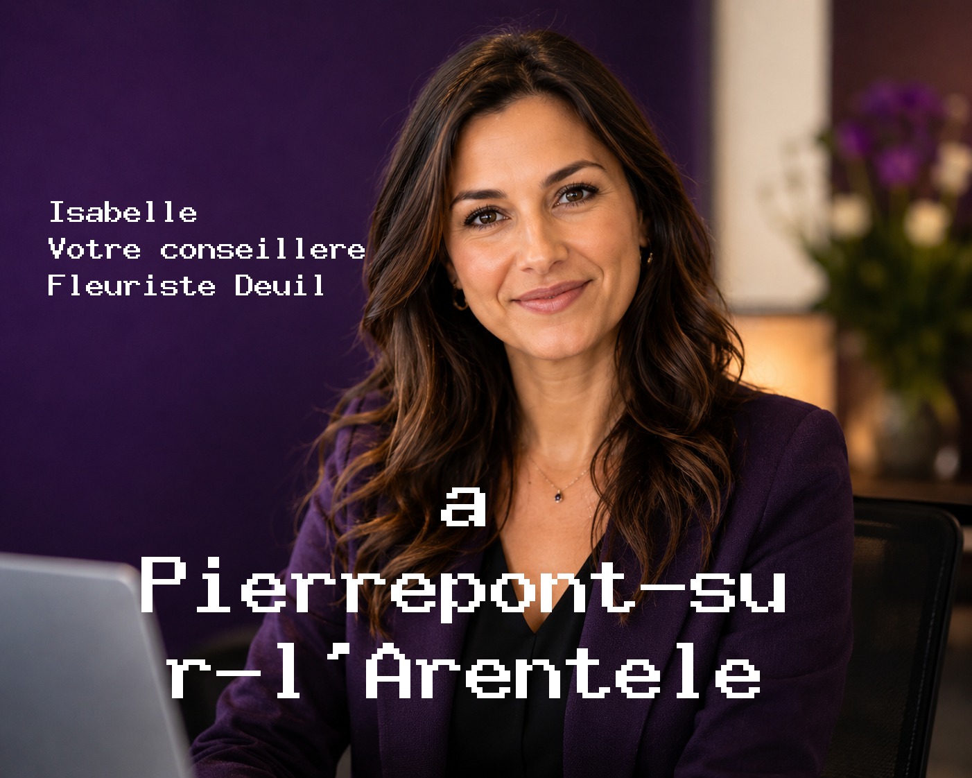 Isabelle, votre conseillère Fleuriste Deuil à Pierrepont-sur-l'Arentèle