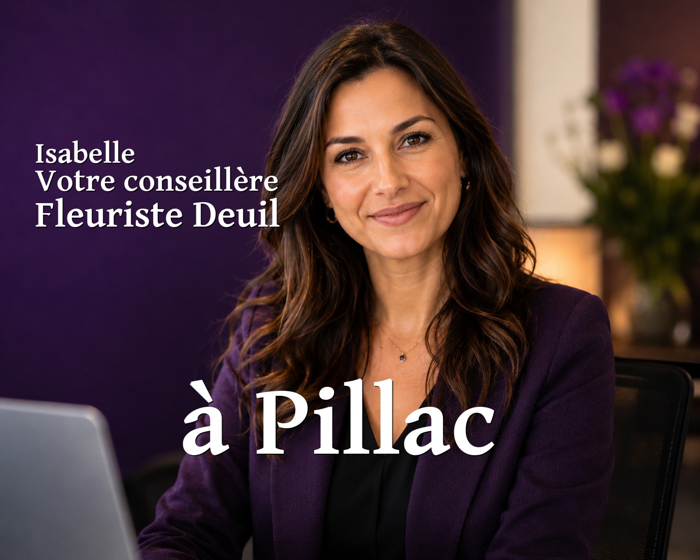 Isabelle, votre conseillère Fleuriste Deuil à Pillac