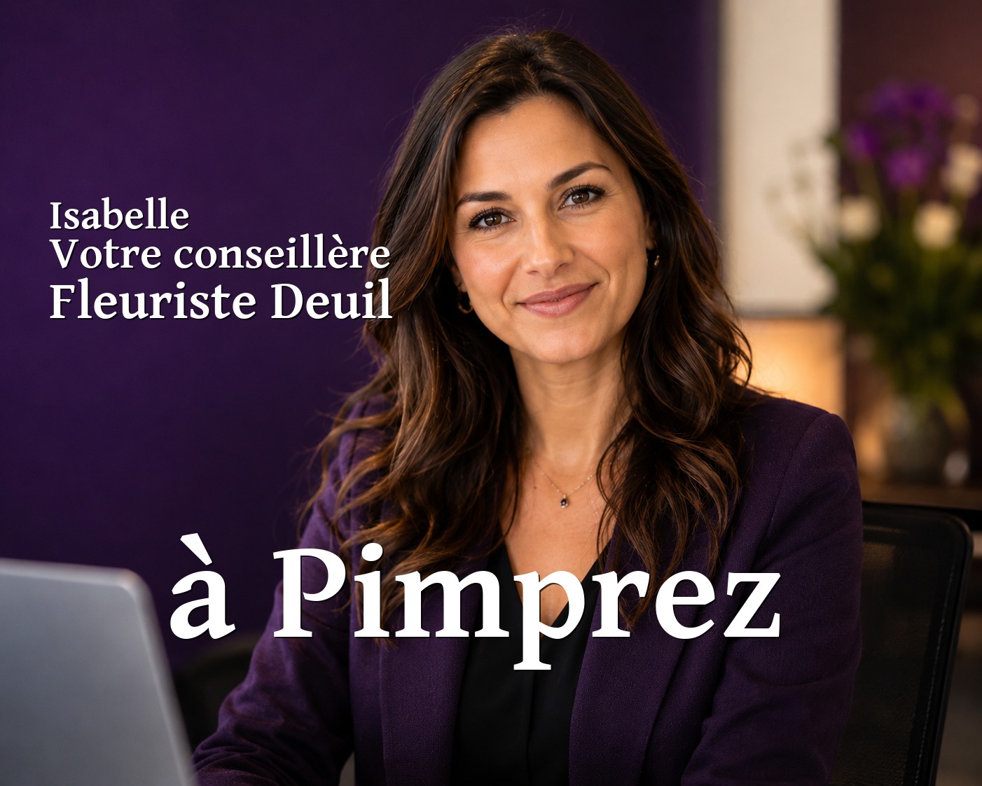Isabelle, votre conseillère Fleuriste Deuil à Pimprez