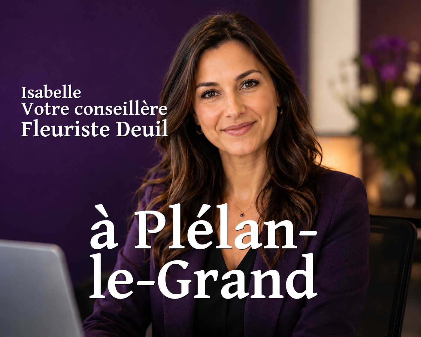 Isabelle, votre conseillère Fleuriste Deuil à Plélan-le-Grand