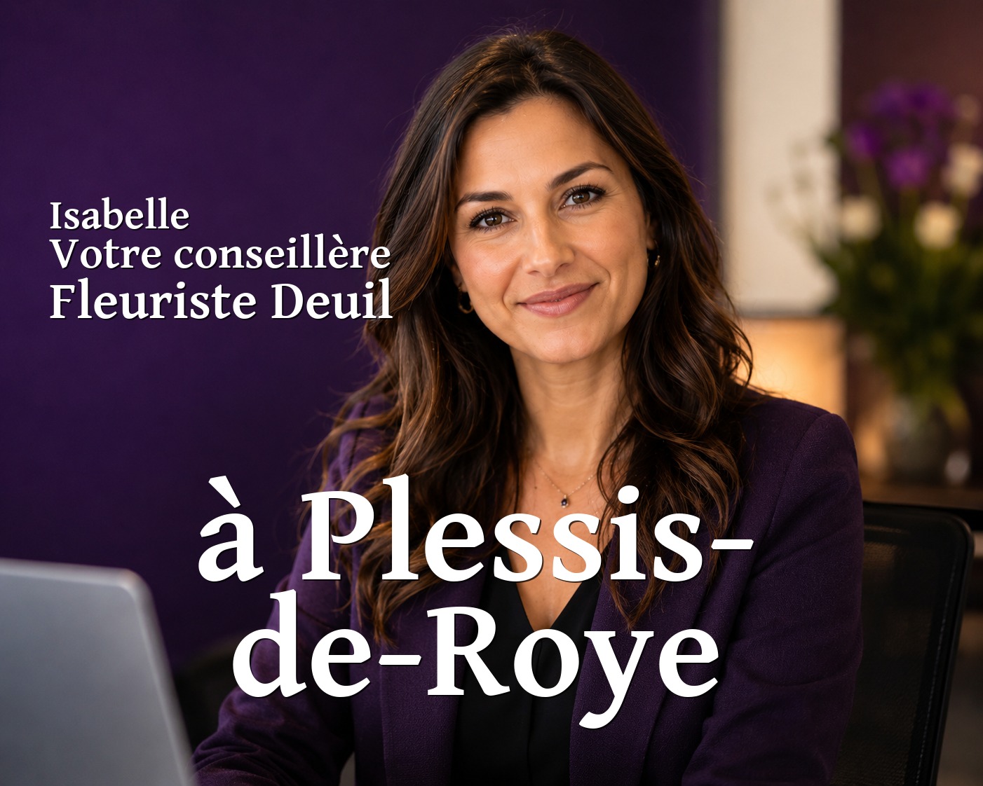 Isabelle, votre conseillère Fleuriste Deuil à Plessis-de-Roye