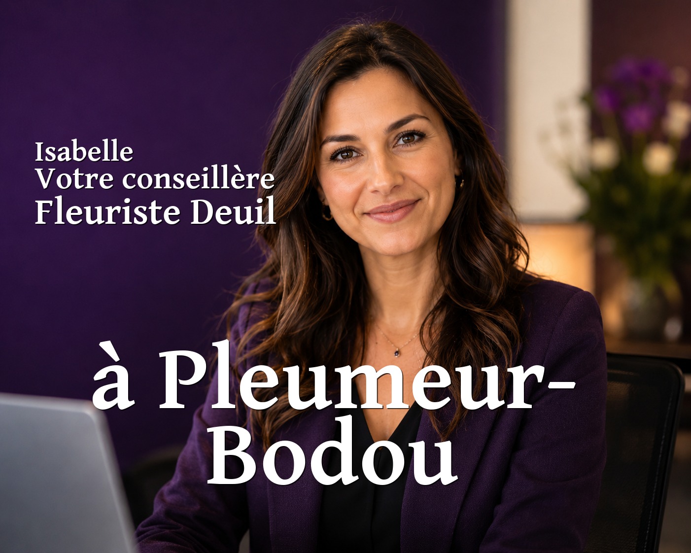 Isabelle, votre conseillère Fleuriste Deuil à Pleumeur-Bodou