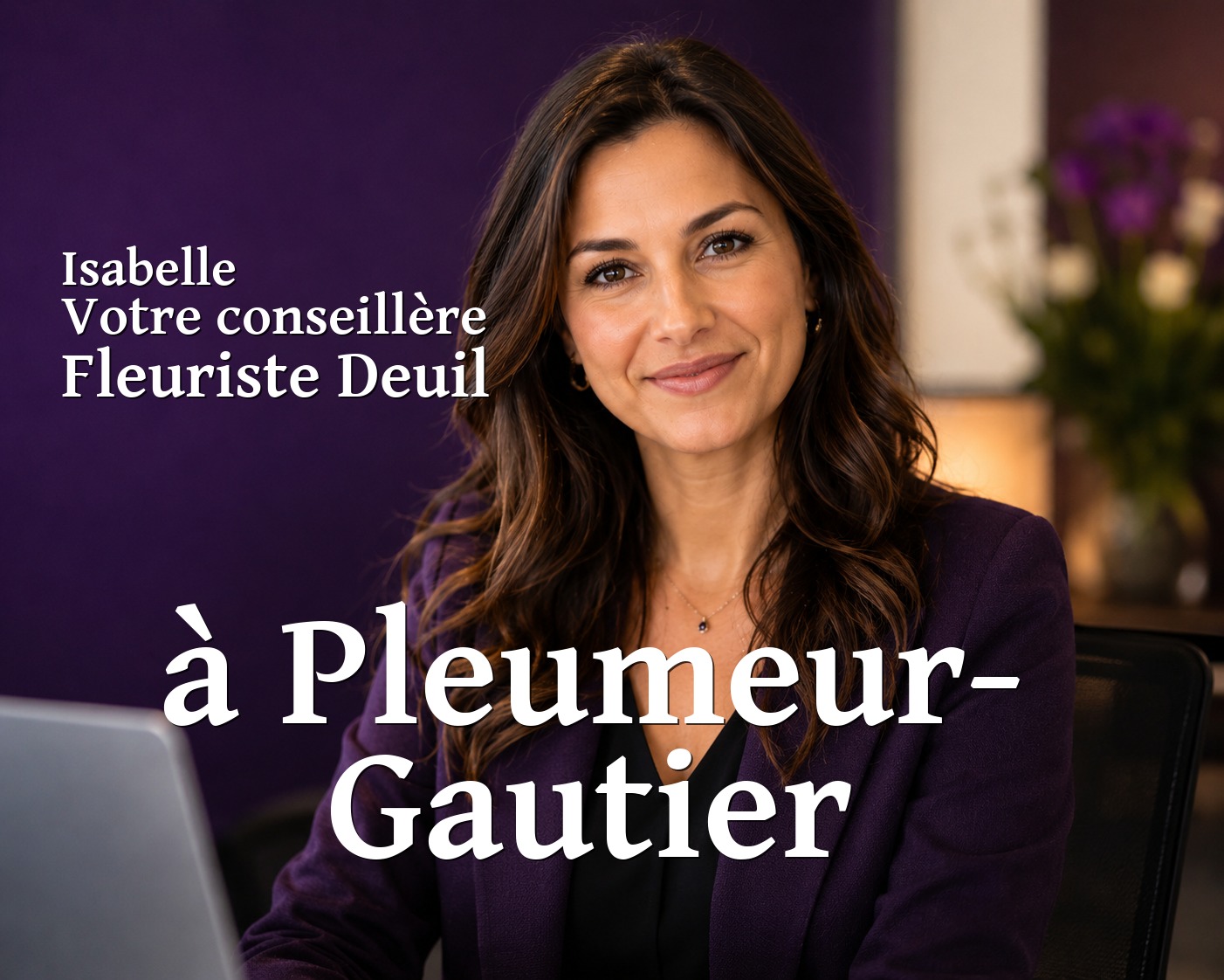 Isabelle, votre conseillère Fleuriste Deuil à Pleumeur-Gautier