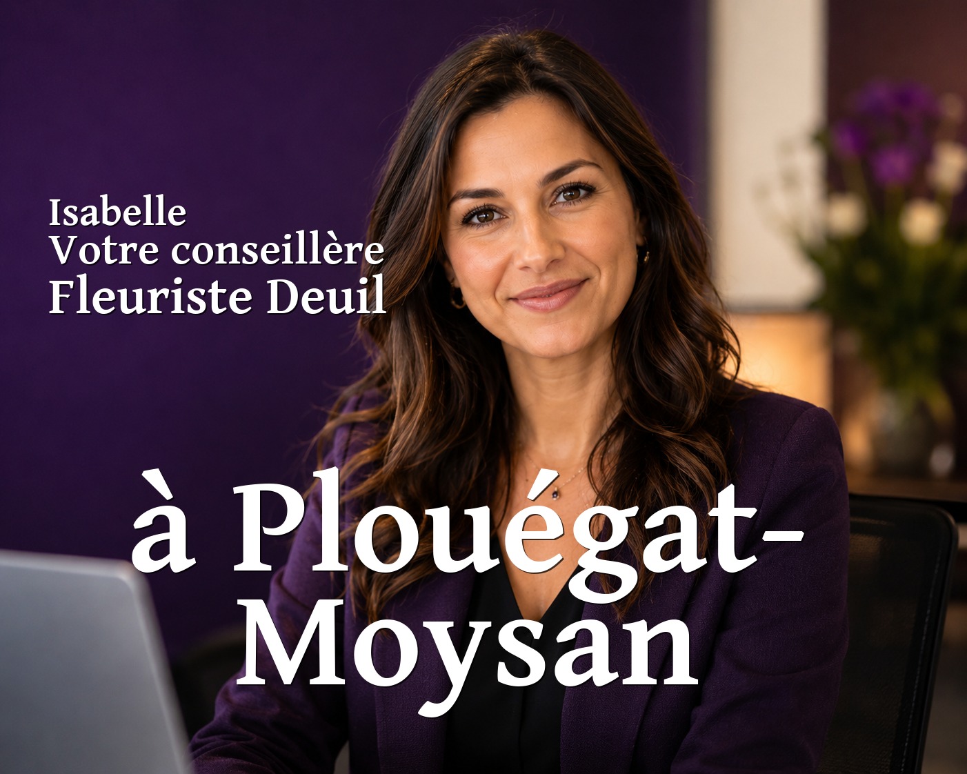 Isabelle, votre conseillère Fleuriste Deuil à Plouégat-Moysan