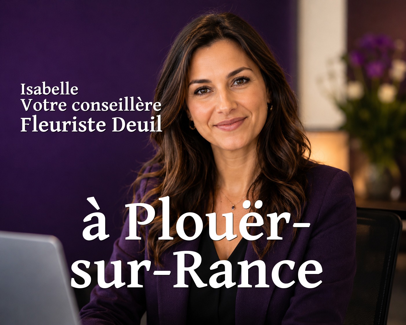 Isabelle, votre conseillère Fleuriste Deuil à Plouër-sur-Rance