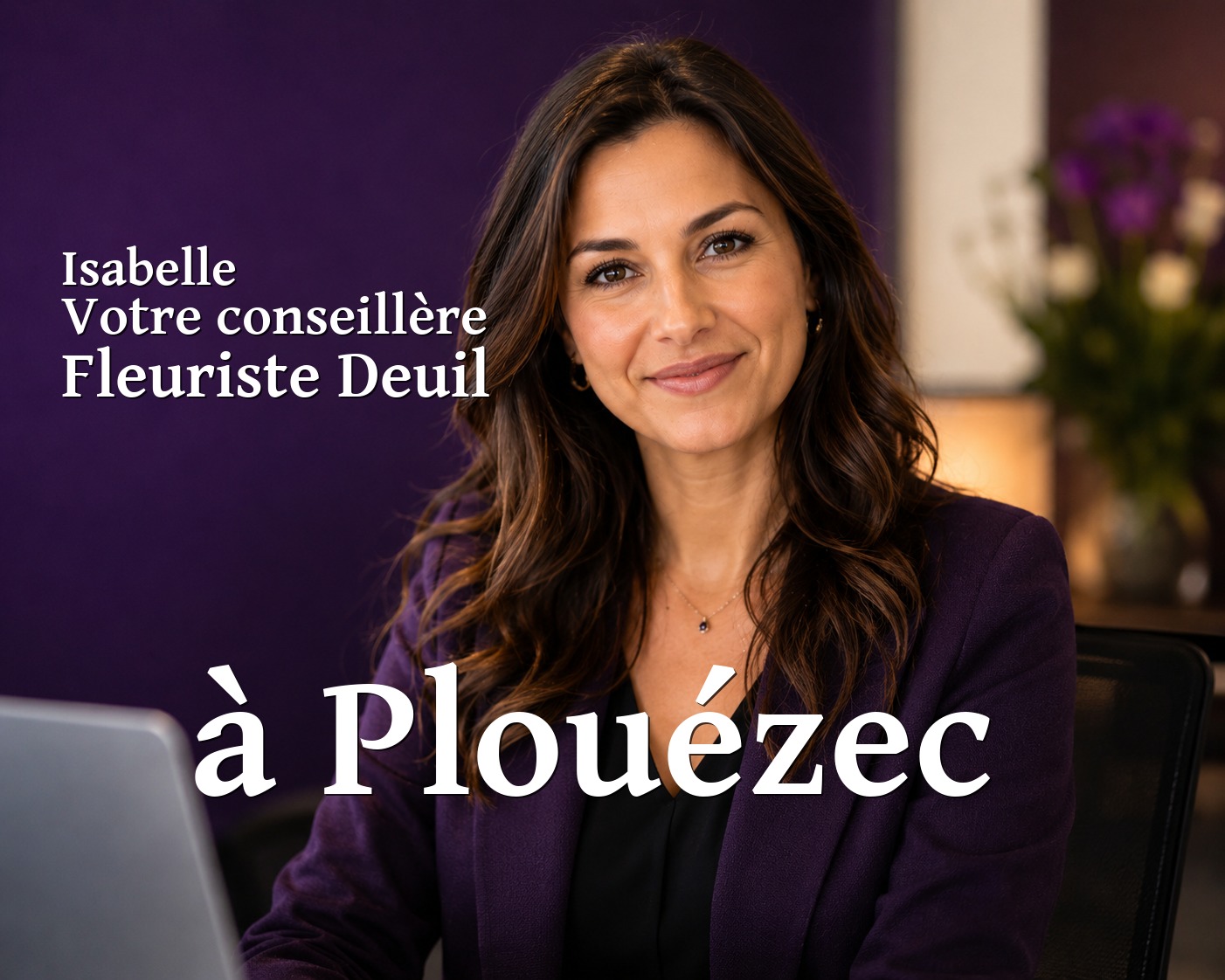 Isabelle, votre conseillère Fleuriste Deuil à Plouézec