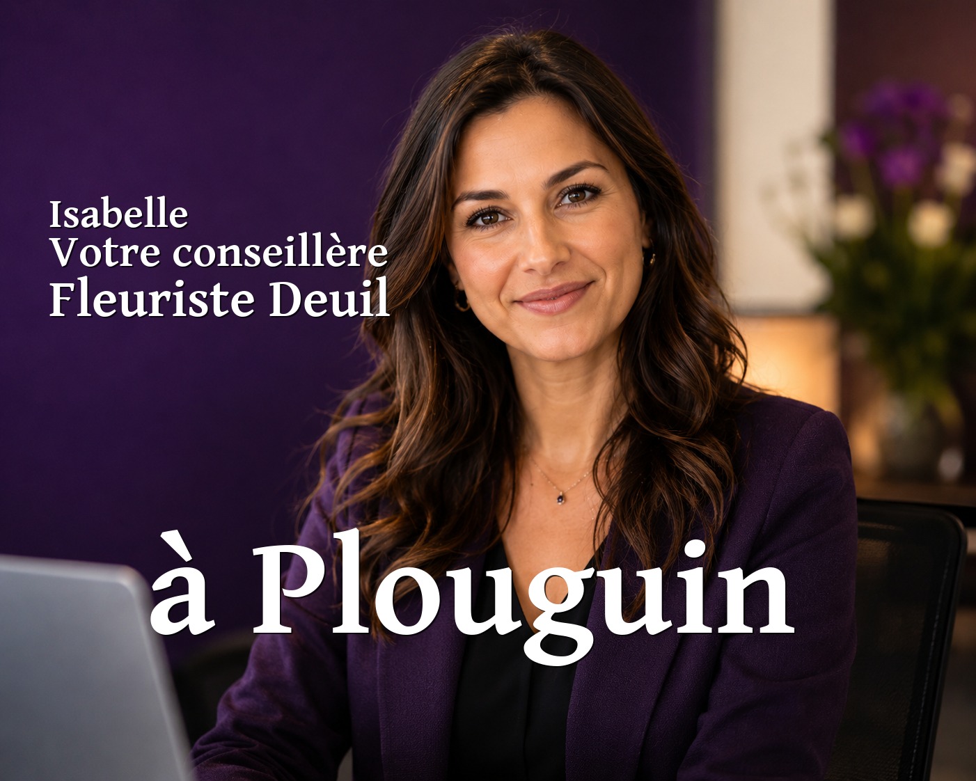 Isabelle, votre conseillère Fleuriste Deuil à Plouguin