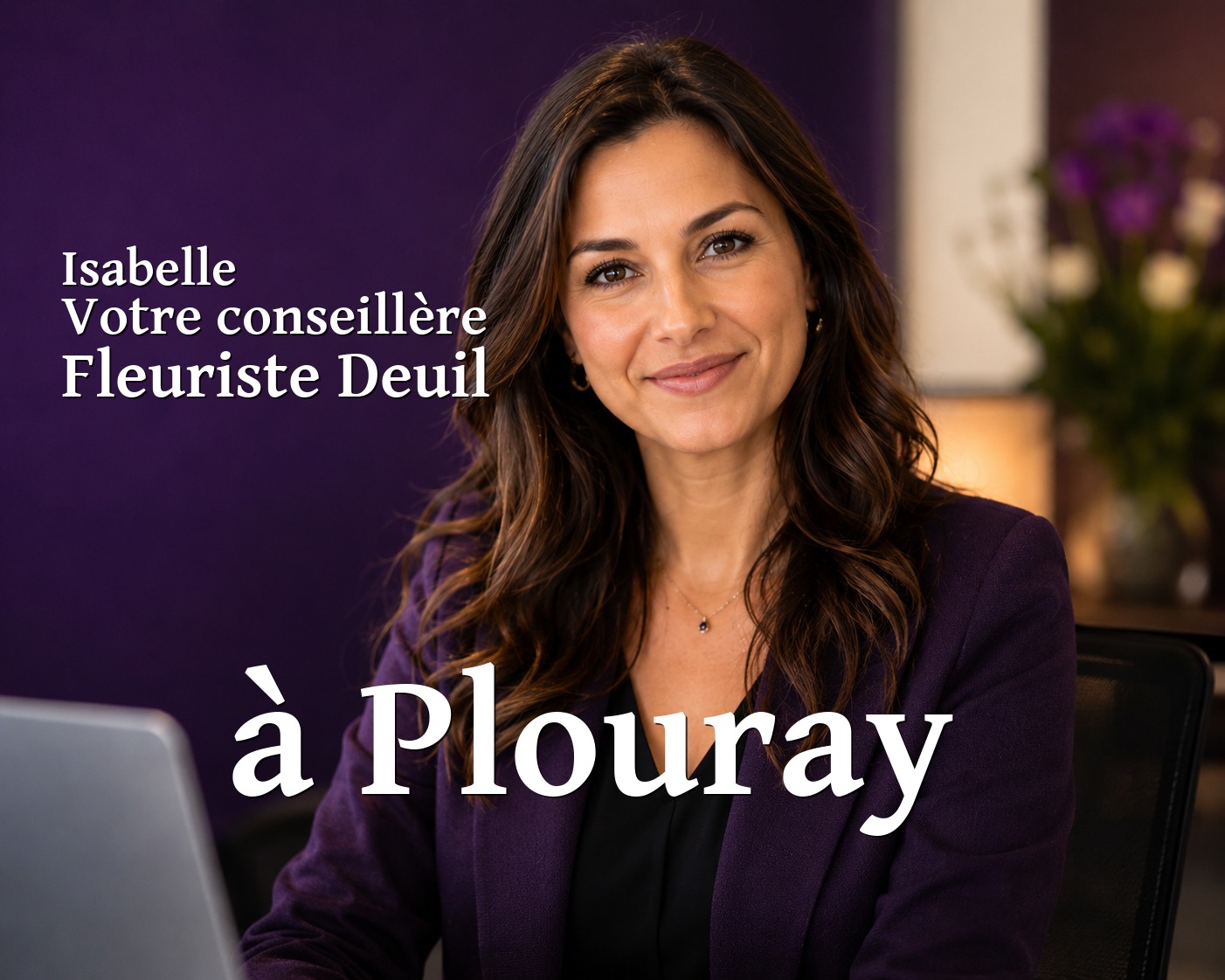 Isabelle, votre conseillère Fleuriste Deuil à Plouray