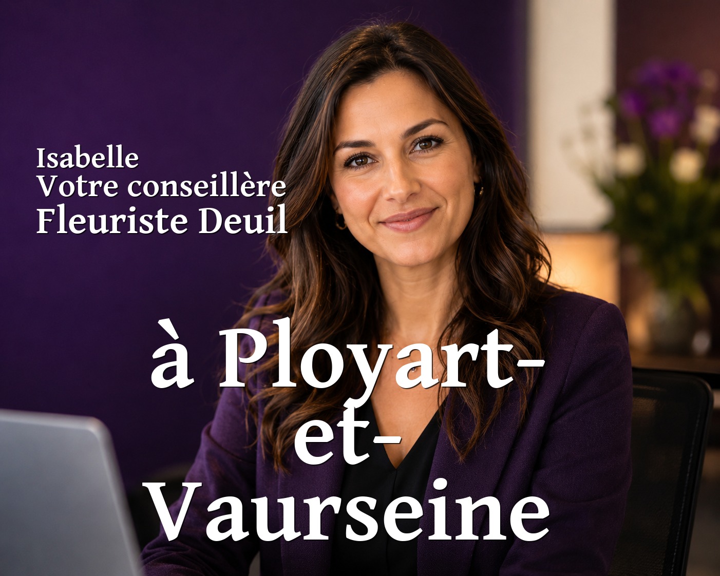 Isabelle, votre conseillère Fleuriste Deuil à Ployart-et-Vaurseine