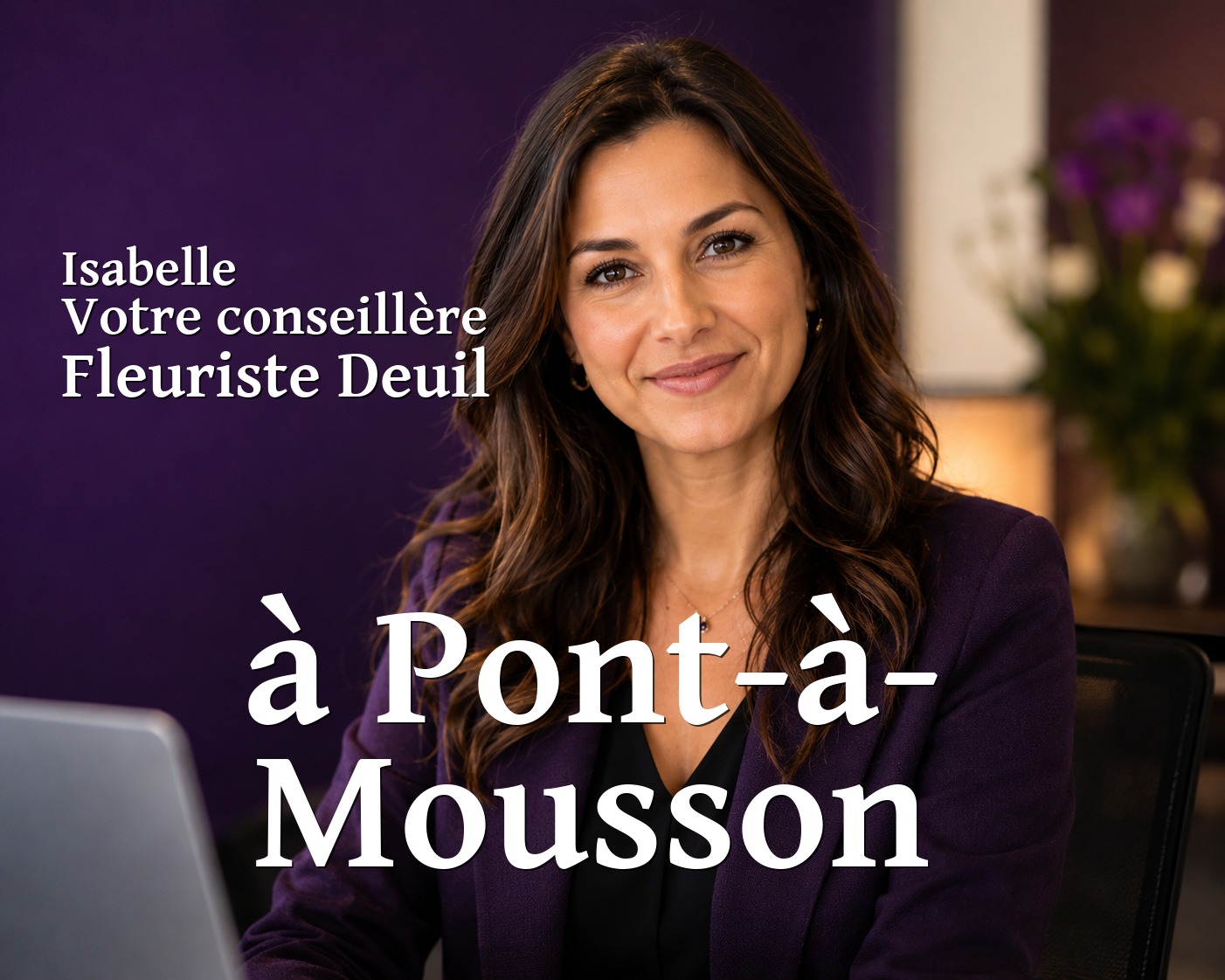 Isabelle, votre conseillère Fleuriste Deuil à Pont-à-Mousson