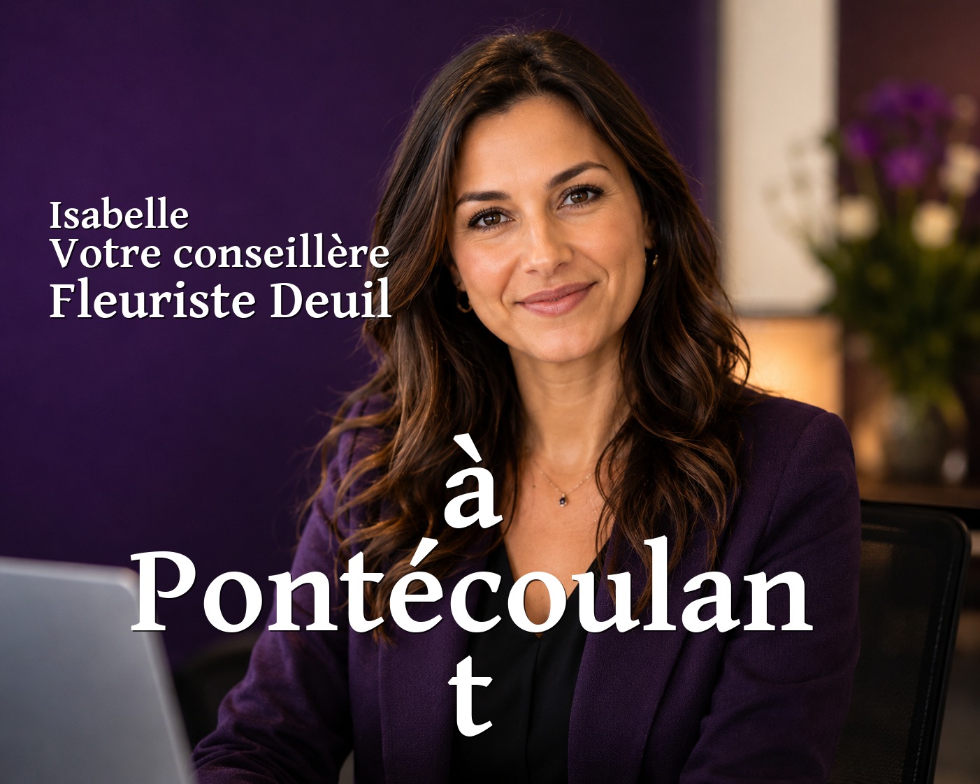 Isabelle, votre conseillère Fleuriste Deuil à Pontécoulant