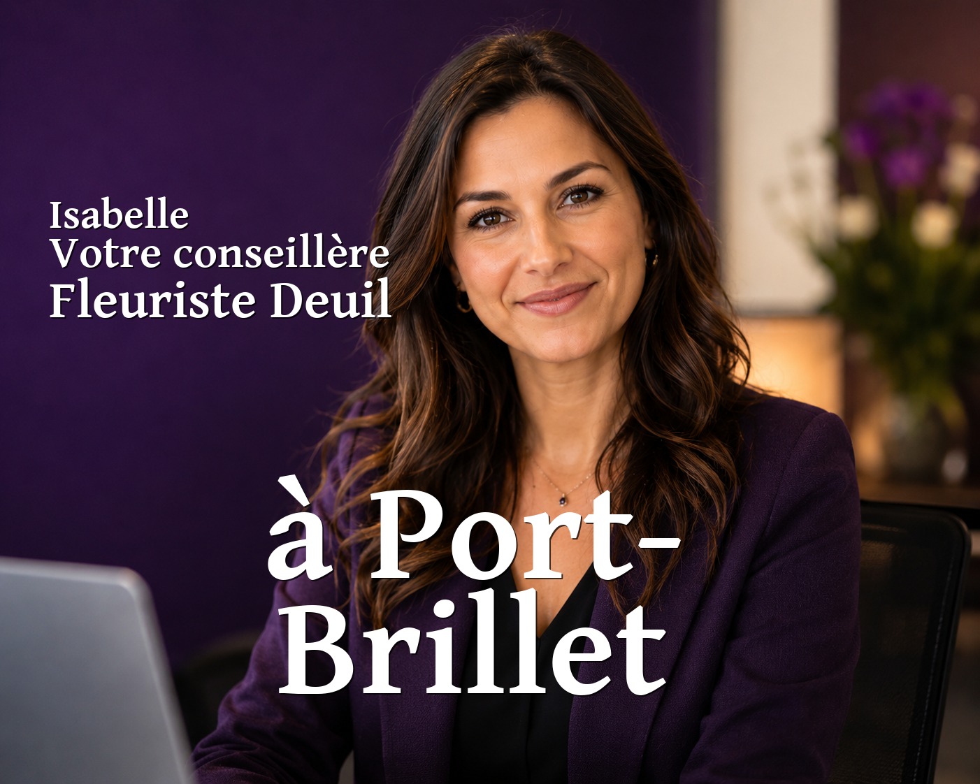 Isabelle, votre conseillère Fleuriste Deuil à Port-Brillet