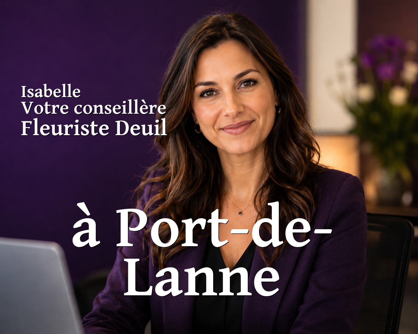 Isabelle, votre conseillère Fleuriste Deuil à Port-de-Lanne