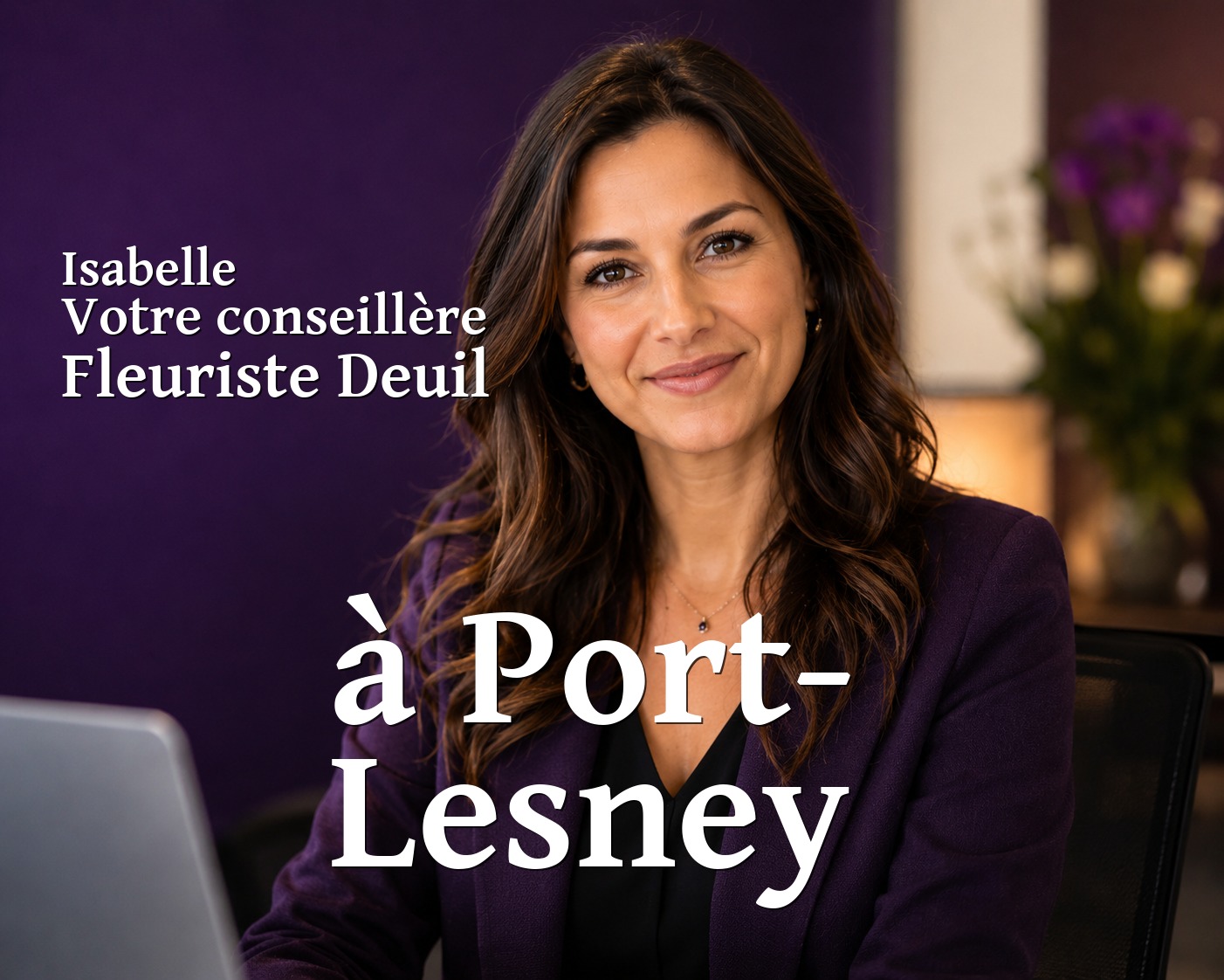 Isabelle, votre conseillère Fleuriste Deuil à Port-Lesney
