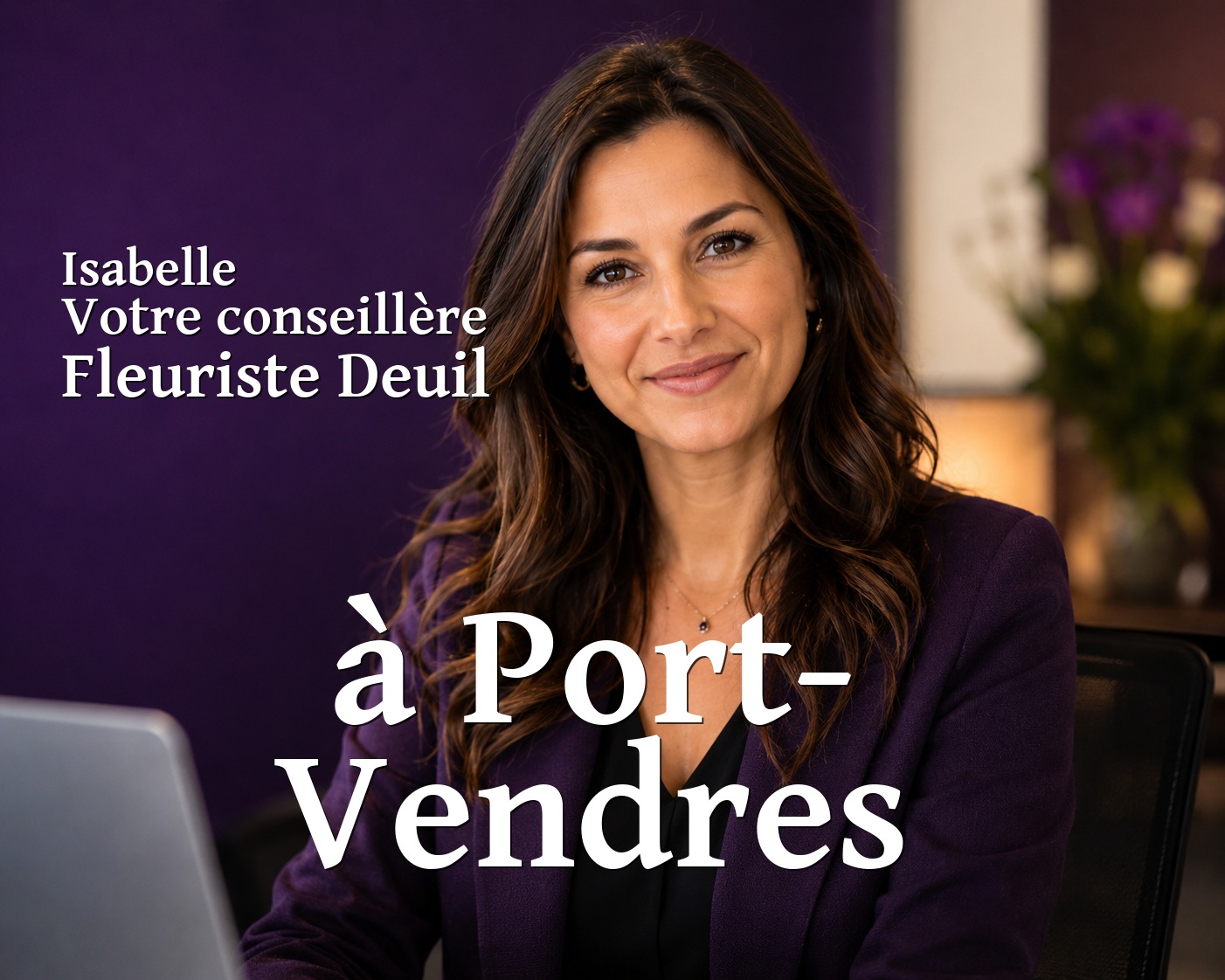 Isabelle, votre conseillère Fleuriste Deuil à Port-Vendres