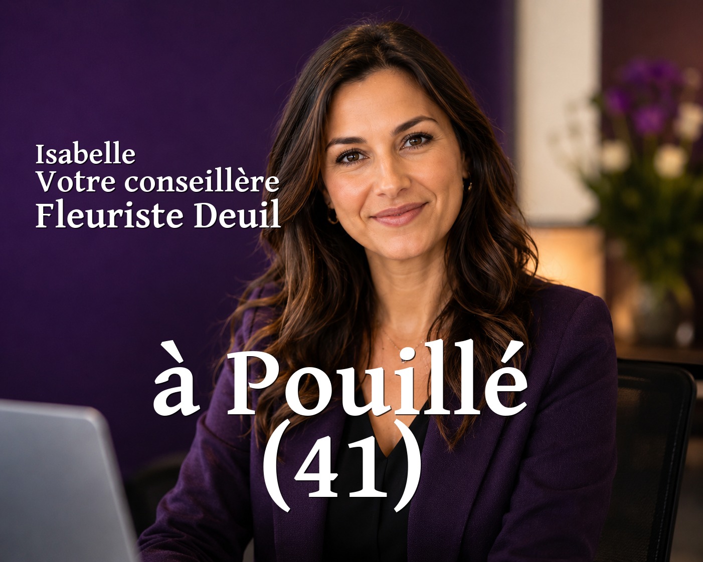 Isabelle, votre conseillère Fleuriste Deuil à Pouillé (41)