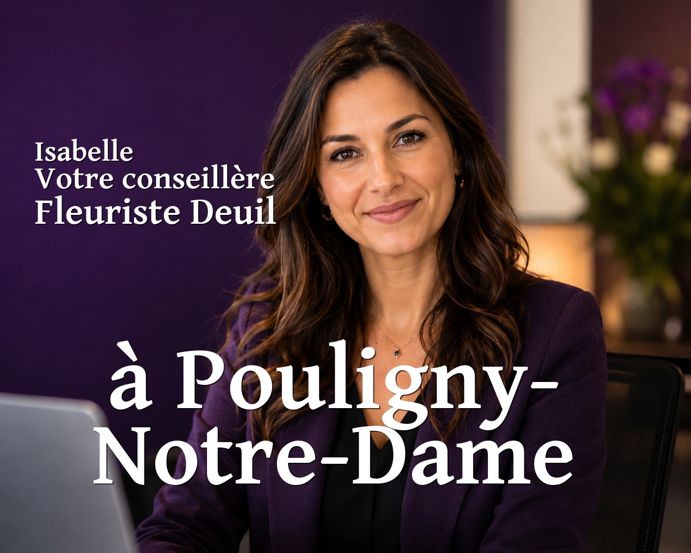 Isabelle, votre conseillère Fleuriste Deuil à Pouligny-Notre-Dame