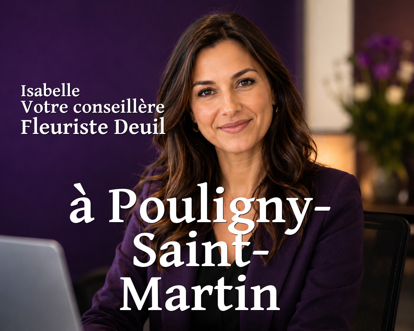 Isabelle, votre conseillère Fleuriste Deuil à Pouligny-Saint-Martin