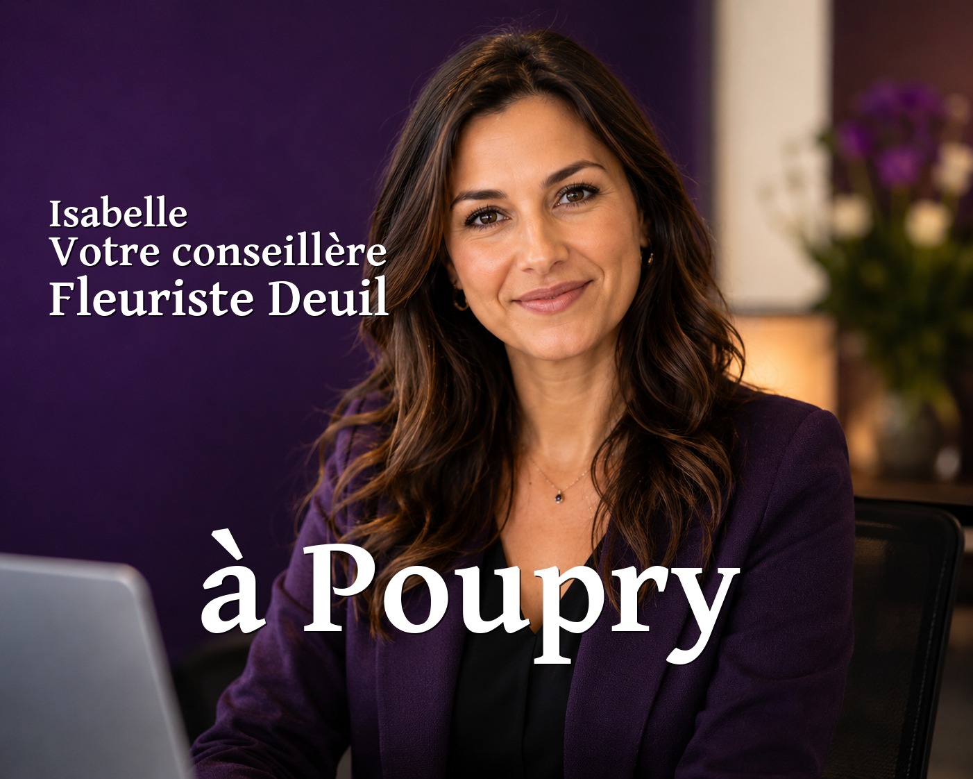Isabelle, votre conseillère Fleuriste Deuil à Poupry