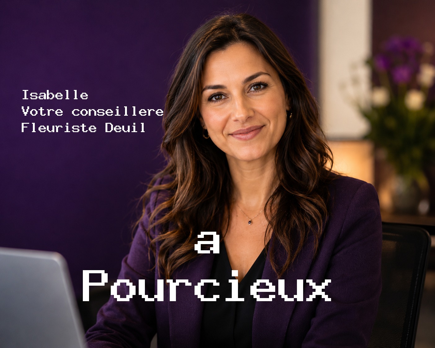 Isabelle, votre conseillère Fleuriste Deuil à Pourcieux