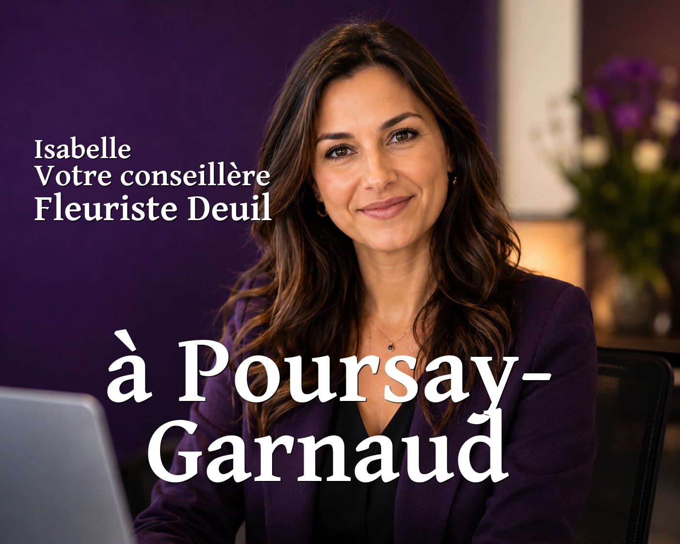 Isabelle, votre conseillère Fleuriste Deuil à Poursay-Garnaud
