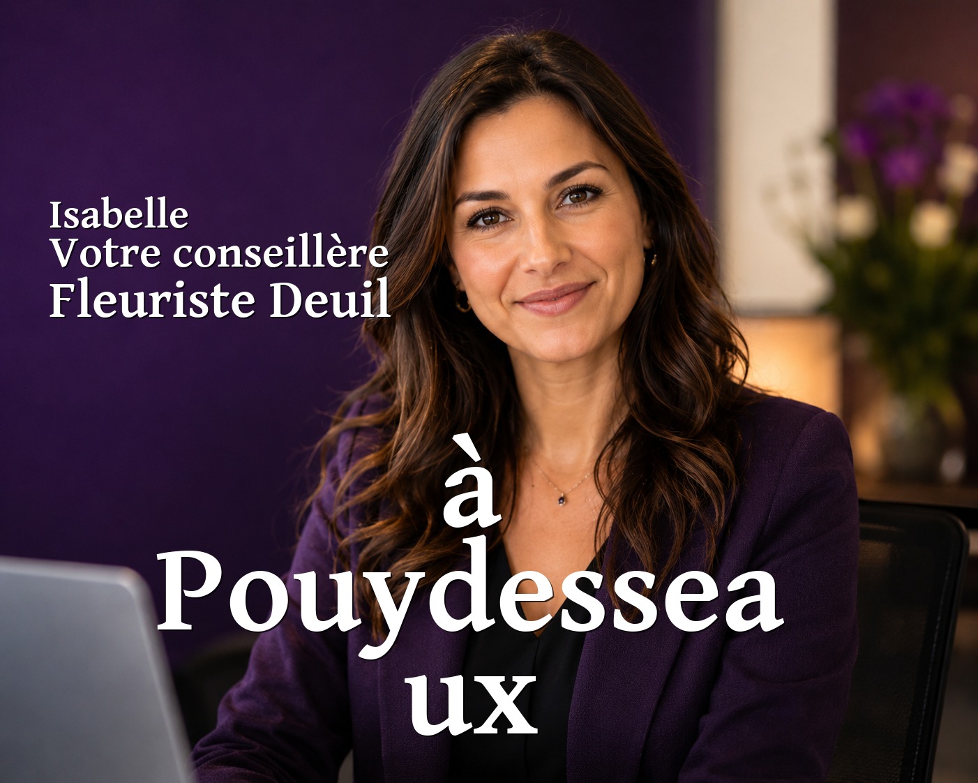 Isabelle, votre conseillère Fleuriste Deuil à Pouydesseaux