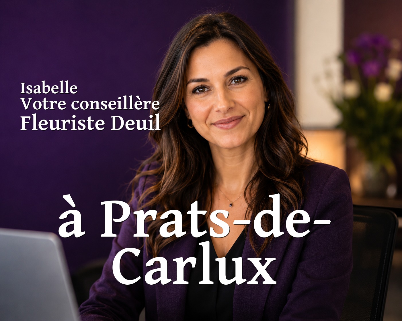 Isabelle, votre conseillère Fleuriste Deuil à Prats-de-Carlux