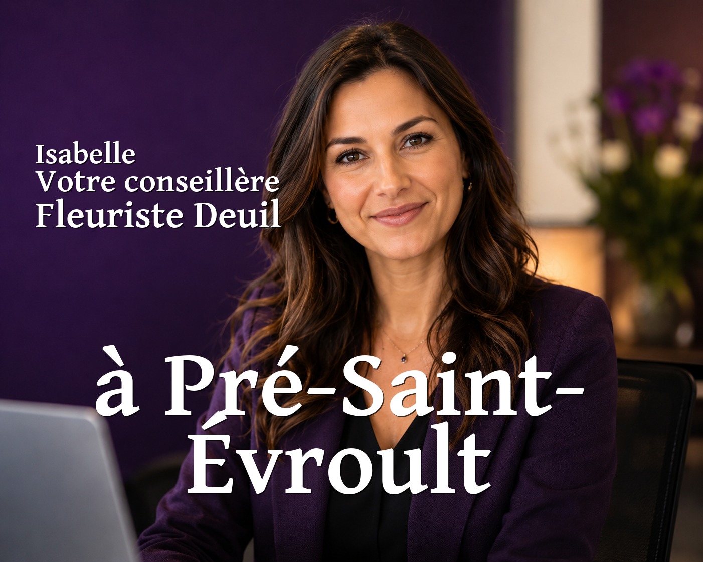 Isabelle, votre conseillère Fleuriste Deuil à Pré-Saint-Évroult