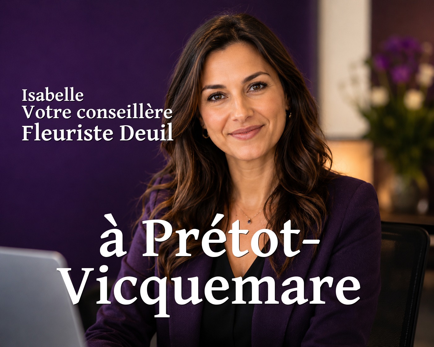 Isabelle, votre conseillère Fleuriste Deuil à Prétot-Vicquemare