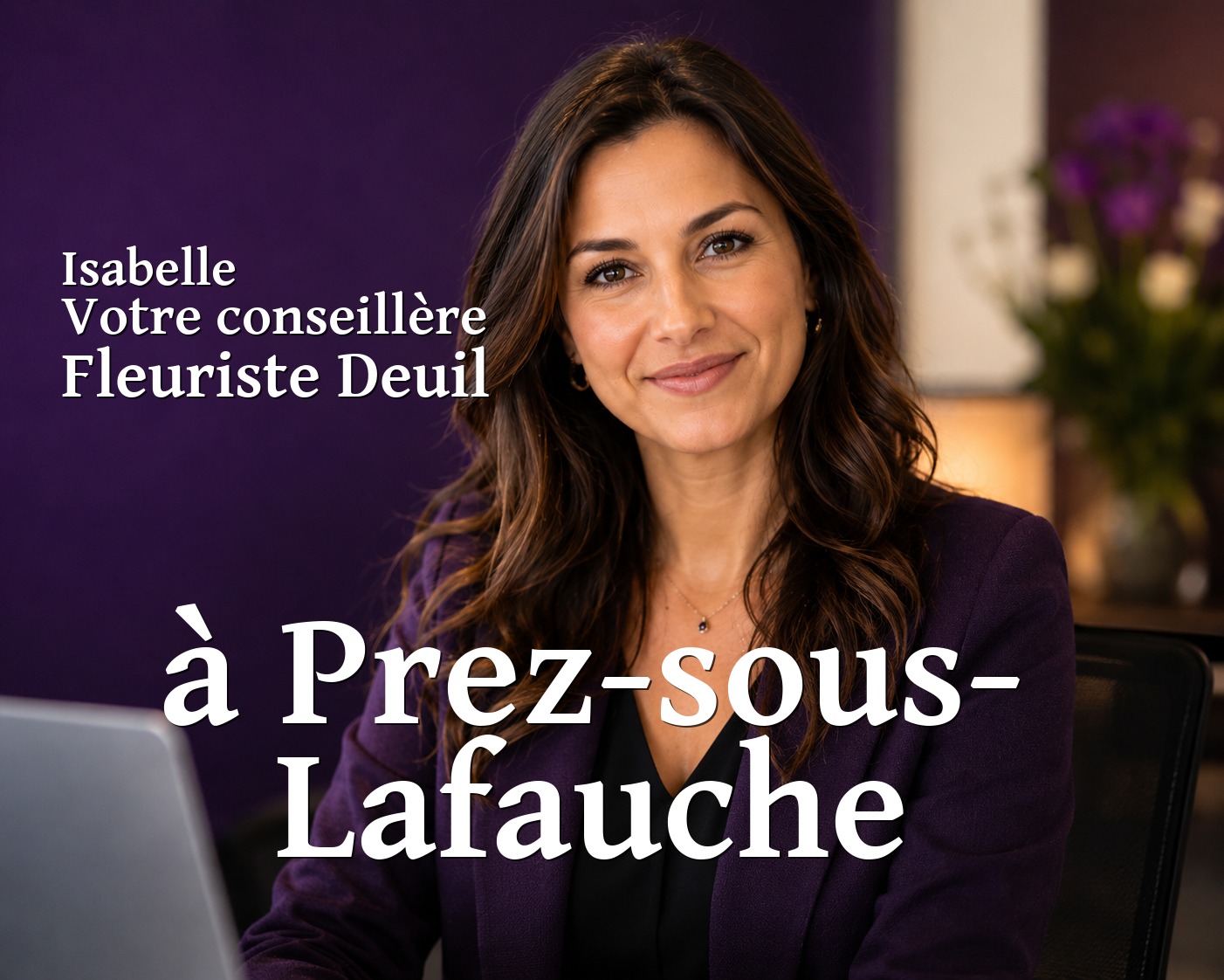 Isabelle, votre conseillère Fleuriste Deuil à Prez-sous-Lafauche
